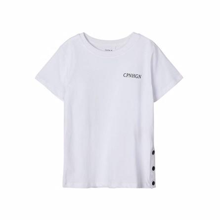 Tee Cpnhgn Hvid - Økologisk T-shirt til Drenge