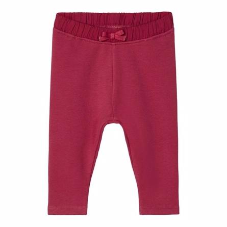 Søde Baby Sweatpants Otteline i Earth Red fra Name It