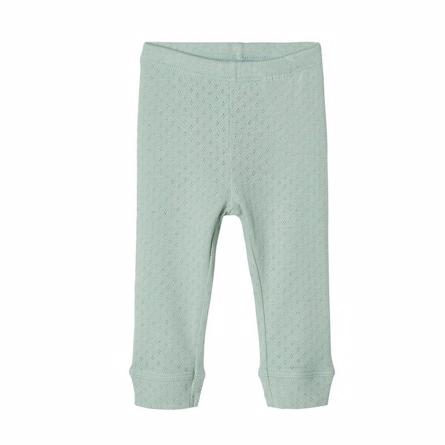 Hulmønster Leggings Hitte Jadeite fra Name It - Økologisk!