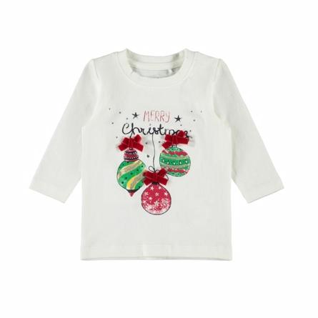 Jule Bluse Frerine White fra Name It