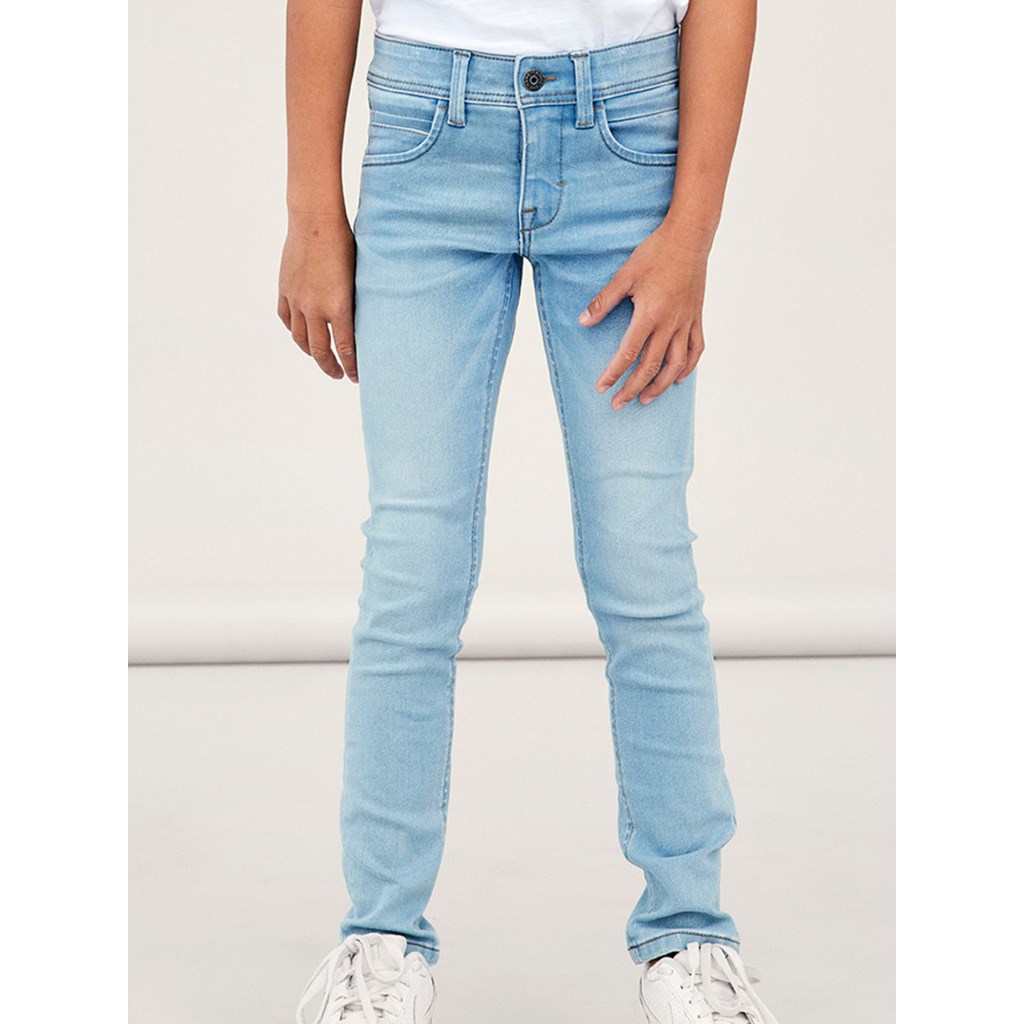 Slim Fit Jeans Silas Light Blue fra Name It