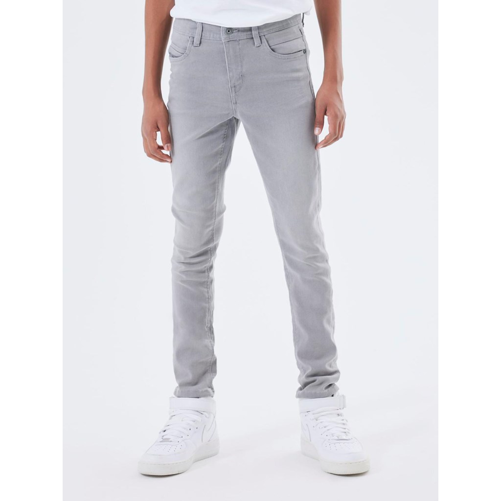 Slim Fit Jeans Silas Medium Grey fra Name It