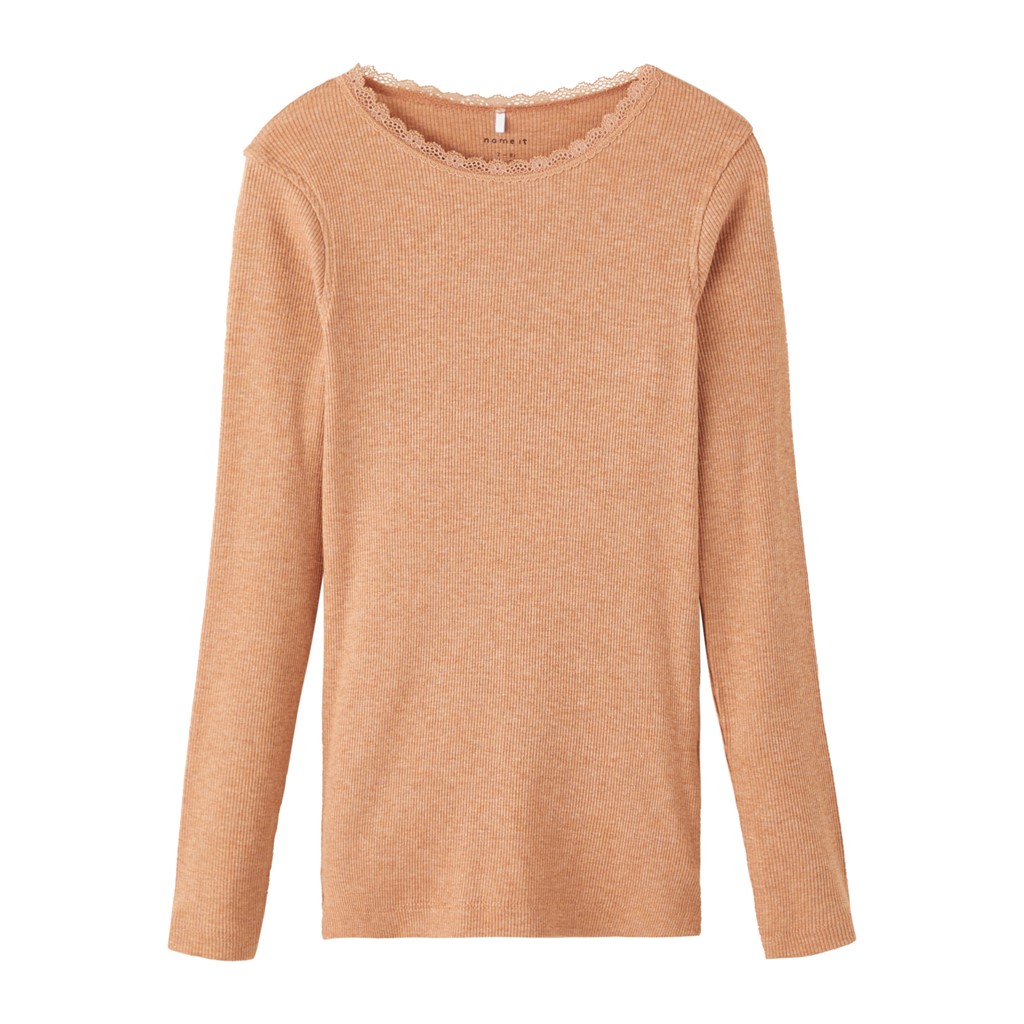 Modal Blonde Bluse Kab Café Au Lait fra Name It
