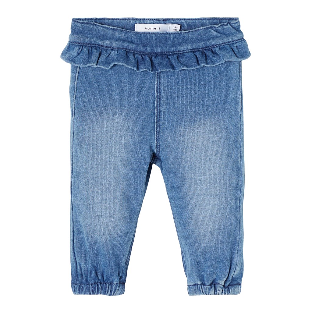 Baggy Fit Flæse Jeans Bella Medium Blue fra Name It