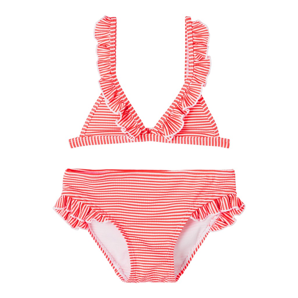 Bikini Zannah i Flammende Koralfarve fra Name It