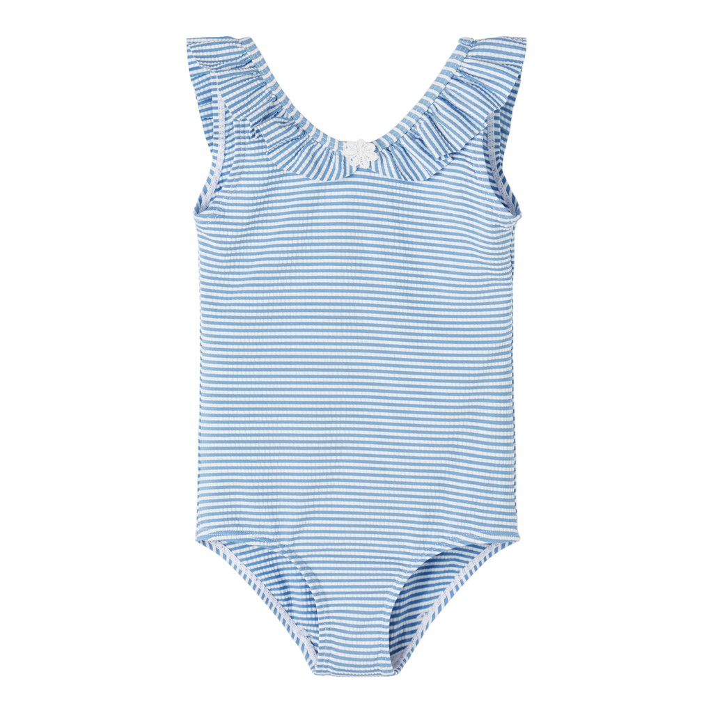 Badedragt Zannah Silver Lake Blue fra Name It