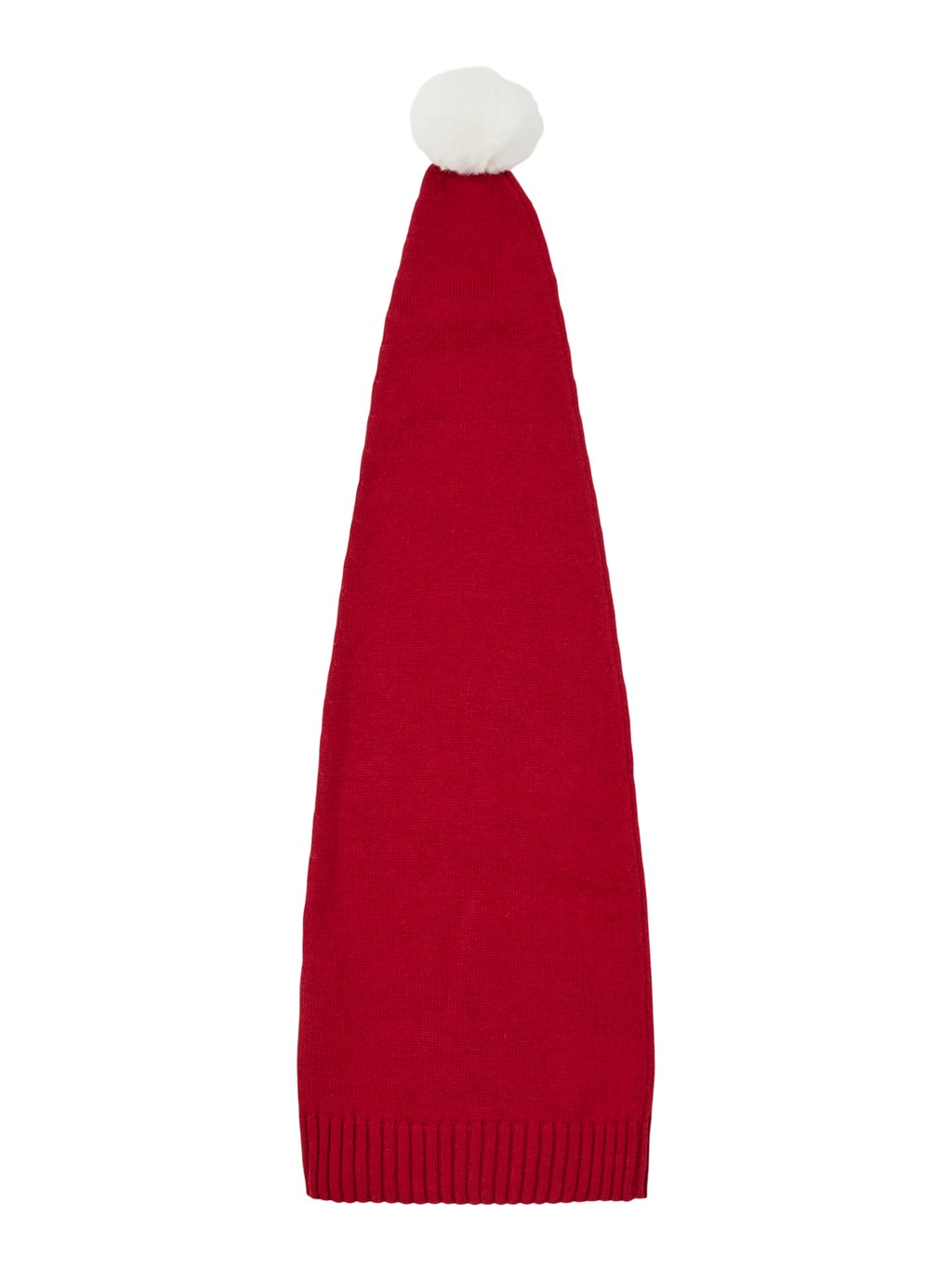 Lang Strik Nissehue Xmas Jester Red fra Name It
