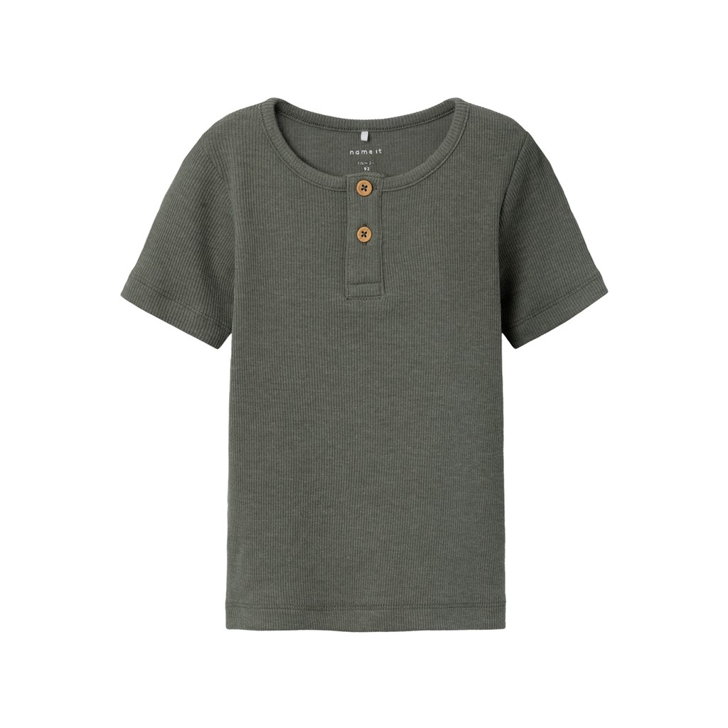 Modal Tee Kab Laurel Wreath Melange fra Name It