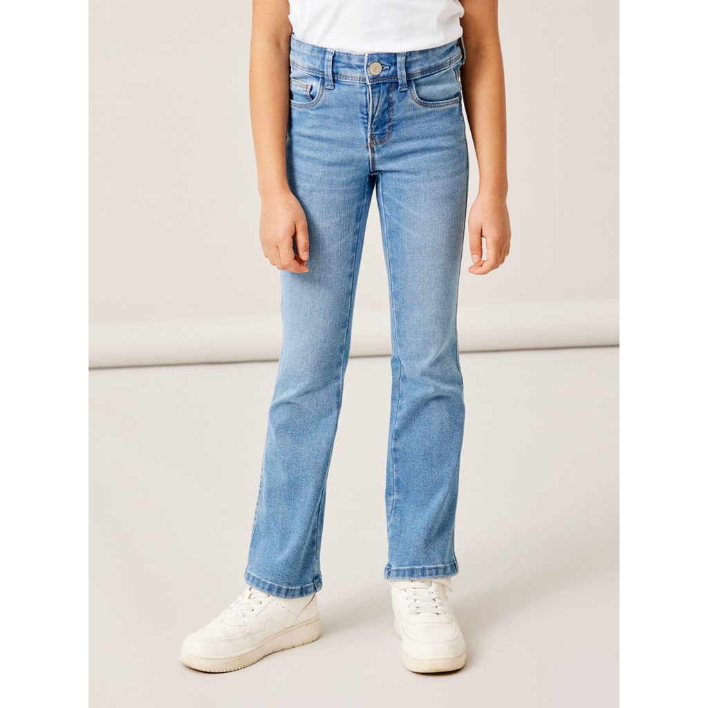 Seje Bootcut Jeans Polly i Medium Blå fra Name It