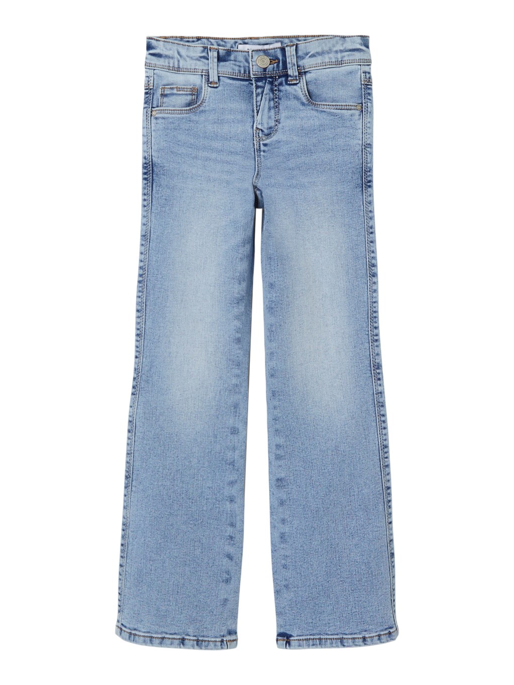 Skinny Bootcut Jeans Polly Light Blue Denim fra Name It