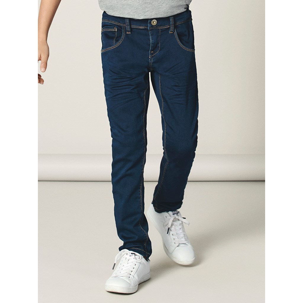 Regular Fit Jeans Robin Dark Blue fra Name It