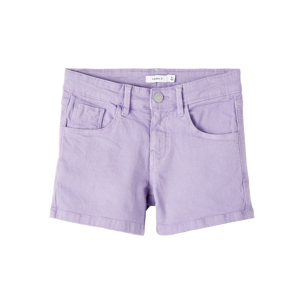 Twill Shorts Rose Sand Verbena fra Name It