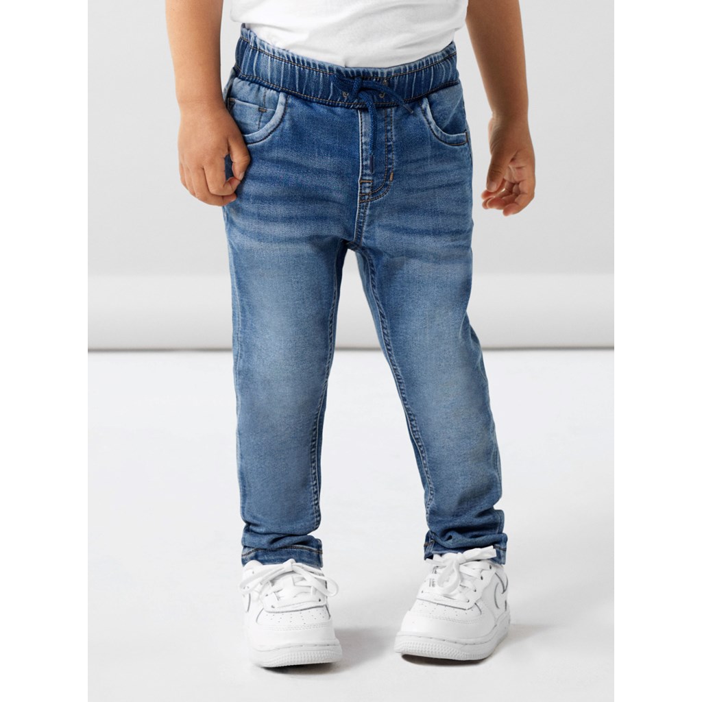 Bløde Regular Fit Jeans Ryan i Medium Blå fra Name It