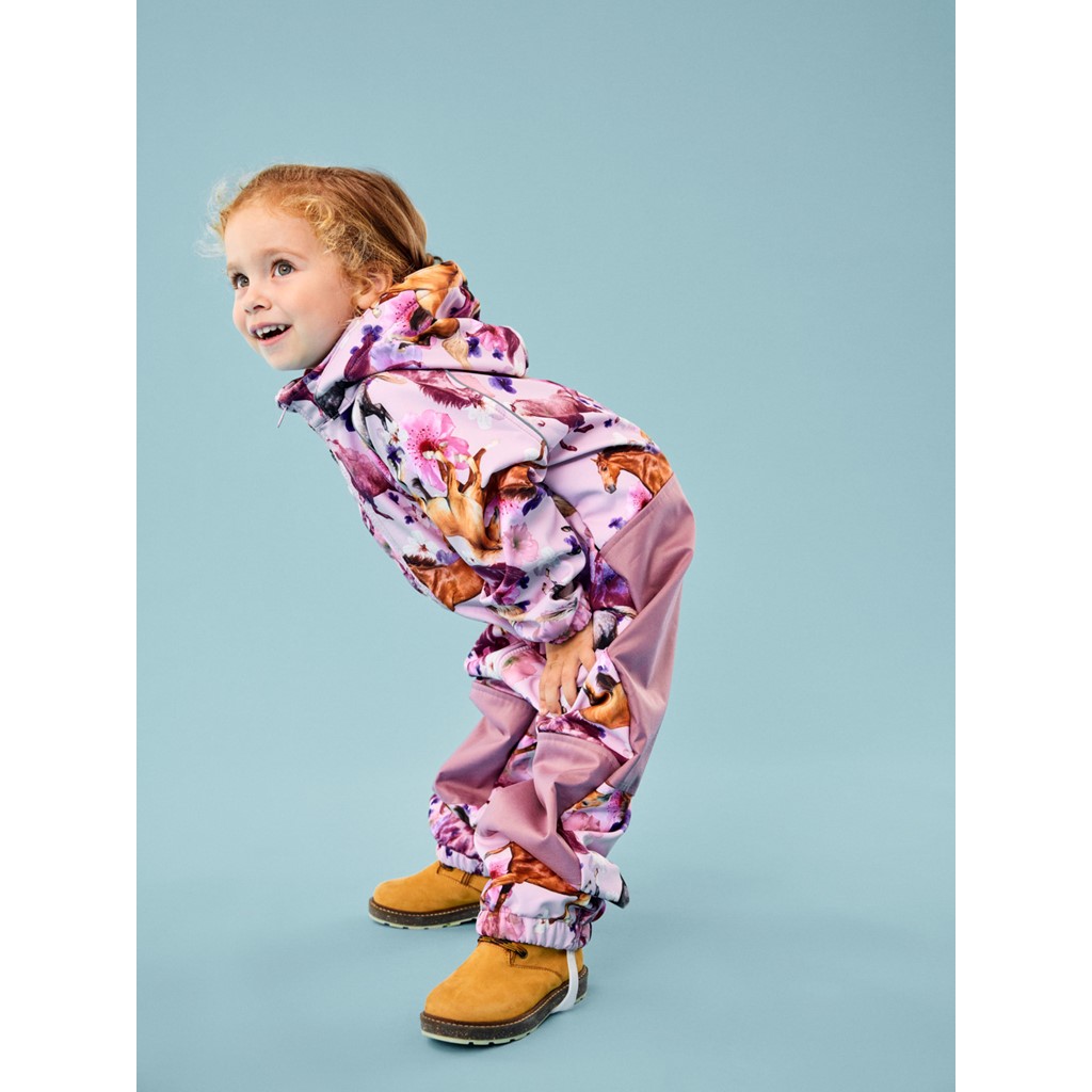 Softshell Dragt Alfa Heste Keepsake Lilac fra Name It
