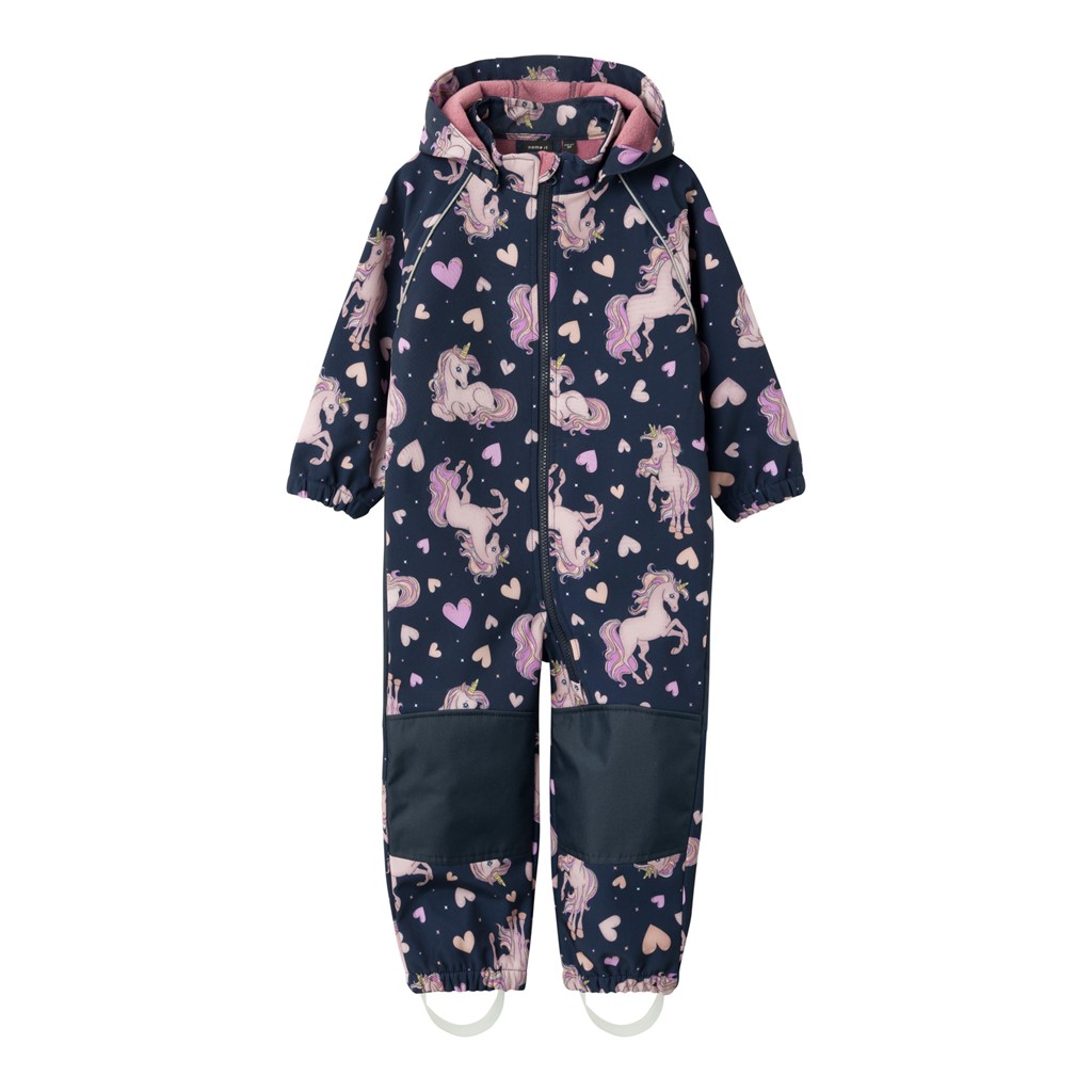 Softshell Dragt Alfa Dark Sapphire Unicorns fra Name It