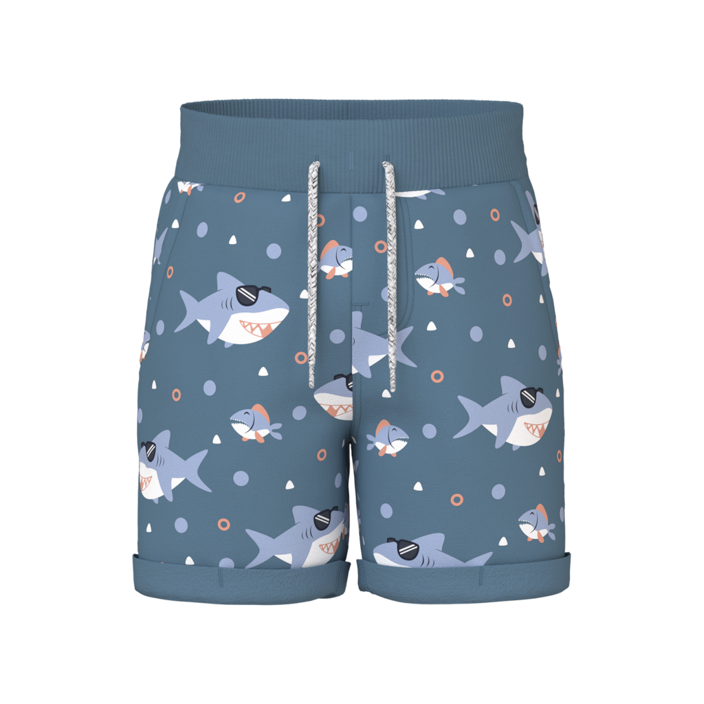 Sweat Shorts Vermo Provincial Blue fra Name It