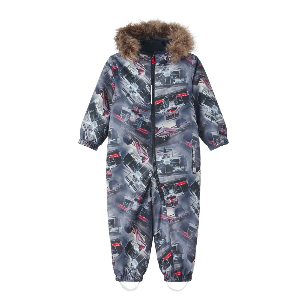Flyverdragt Snow10 Dark Sapphire Racerbiler fra Name It