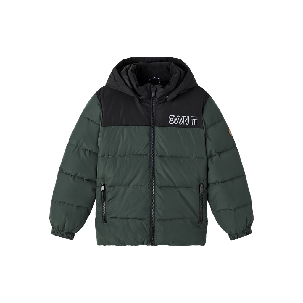Sporty Vinterjakke Medow Deep Forest fra Name It
