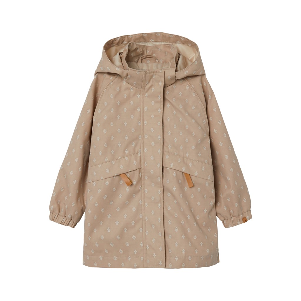 Lang Softshell Jakke Nougat fra Lil Atelier