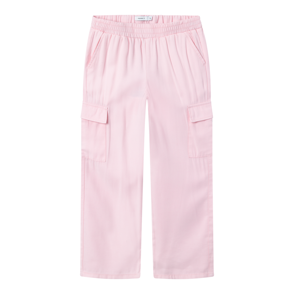 Bløde Cargobukser Bella Parfait Pink fra Name It