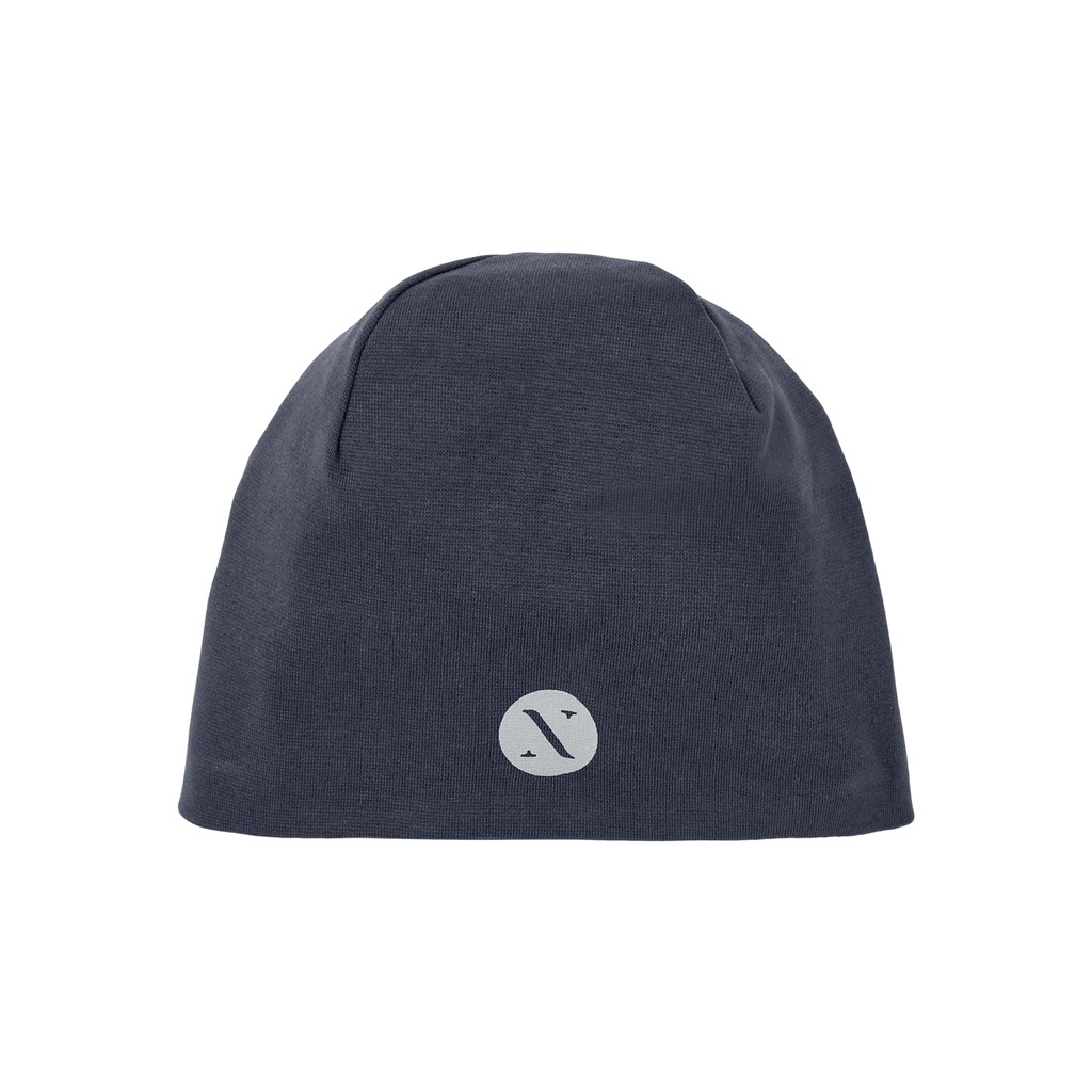Reflekterende Beanie Hue Maxi i Mørk Safir fra Name It