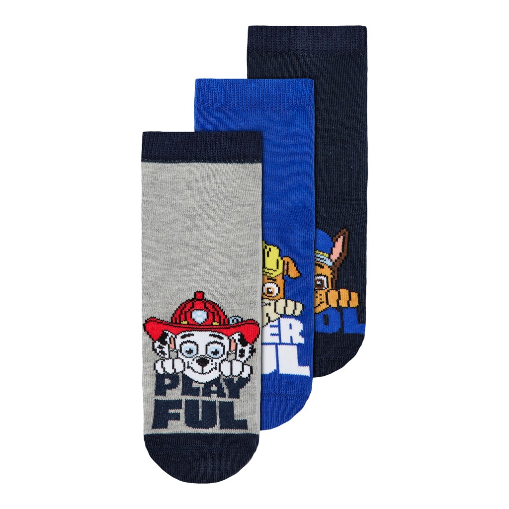 3 Pak Paw Patrol Strømper Jion Dark Sapphire fra Name It