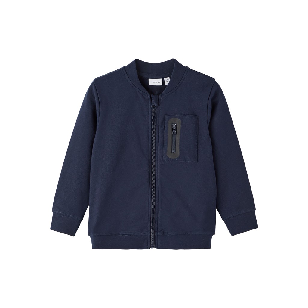 Sweat Cardigan Laust Dark Sapphire fra Name It