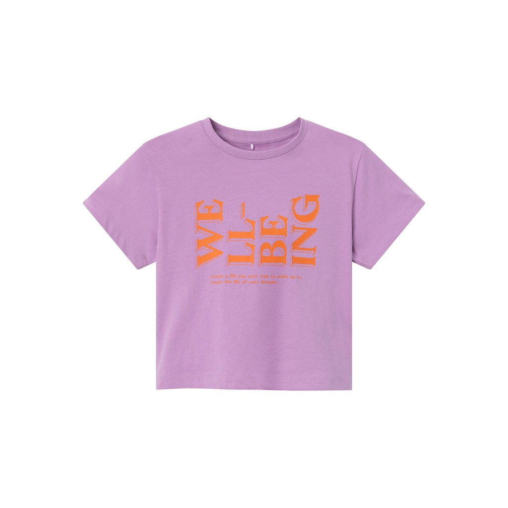 Løs Tee Lorina Violet Tulle fra Name It