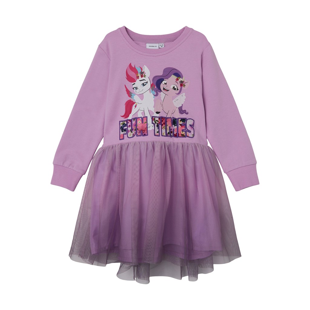 My Little Pony Sweat Kjole Jane Violet Tulle fra Name It