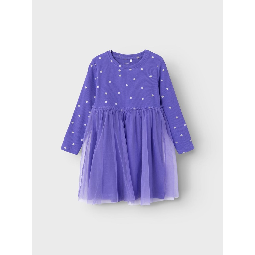 Tylkjole med glimmer - Ofelia Purple Opulence fra Name It
