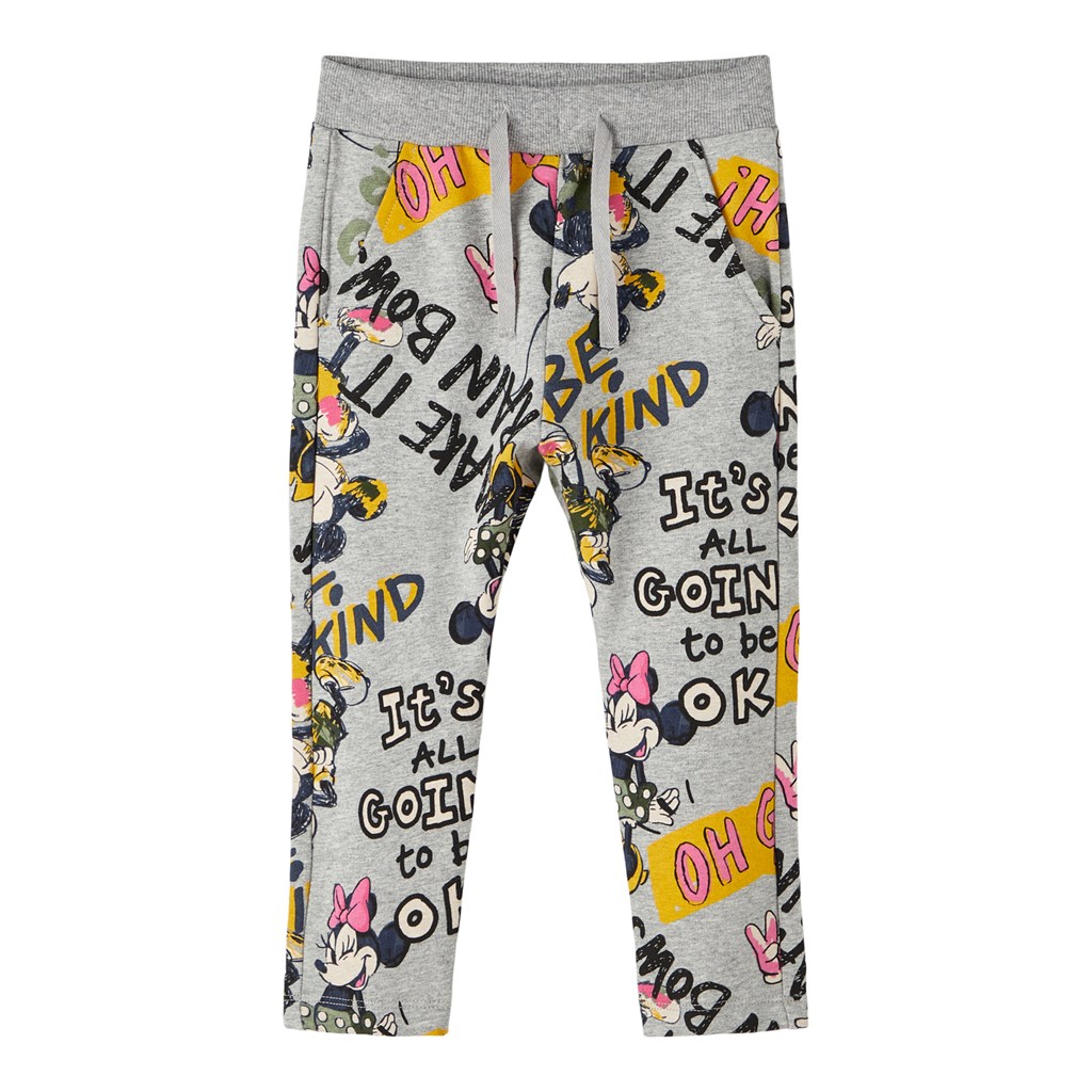 Minnie Mouse Sweatpants Simi Grey Melange fra Name It