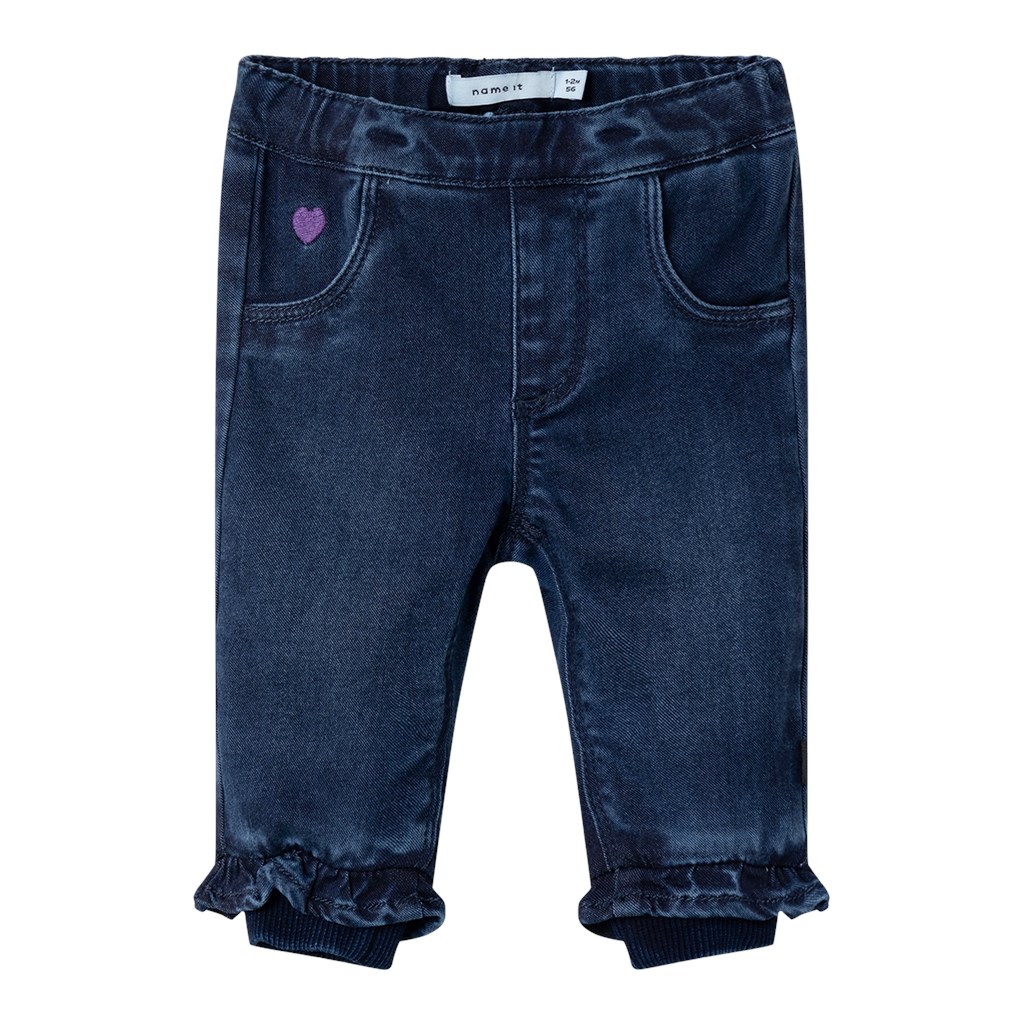 Regular Fit Jeans Rose Dark Blue fra Name It
