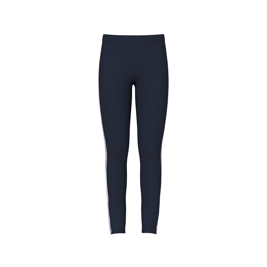 Glitter Leggings Vivian Dark Sapphire fra Name It