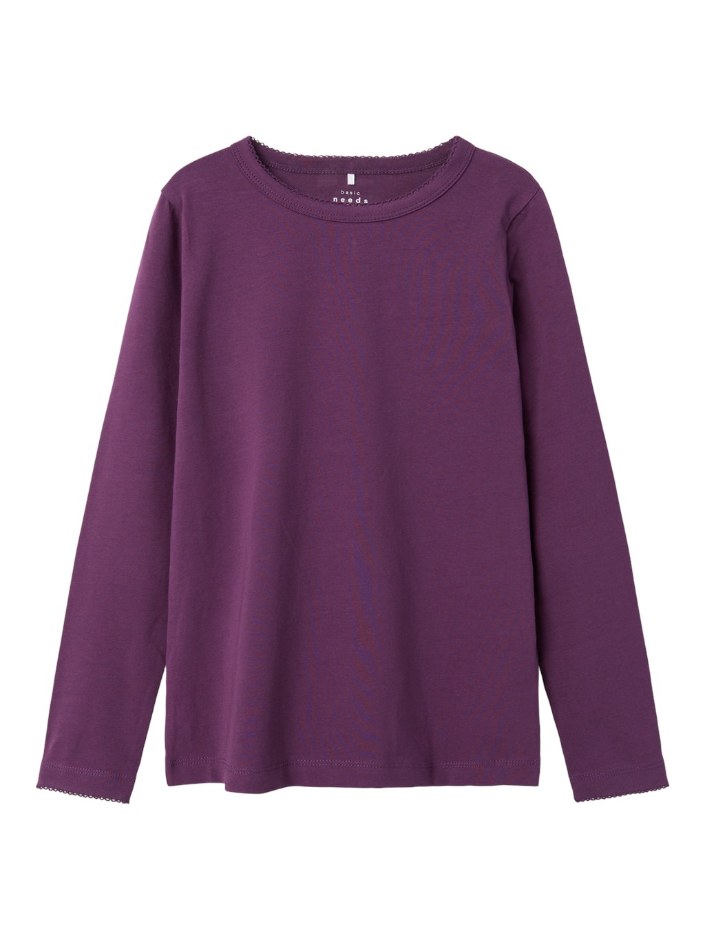 Langærmet Bluse Venilla i Plum Purple fra Name It
