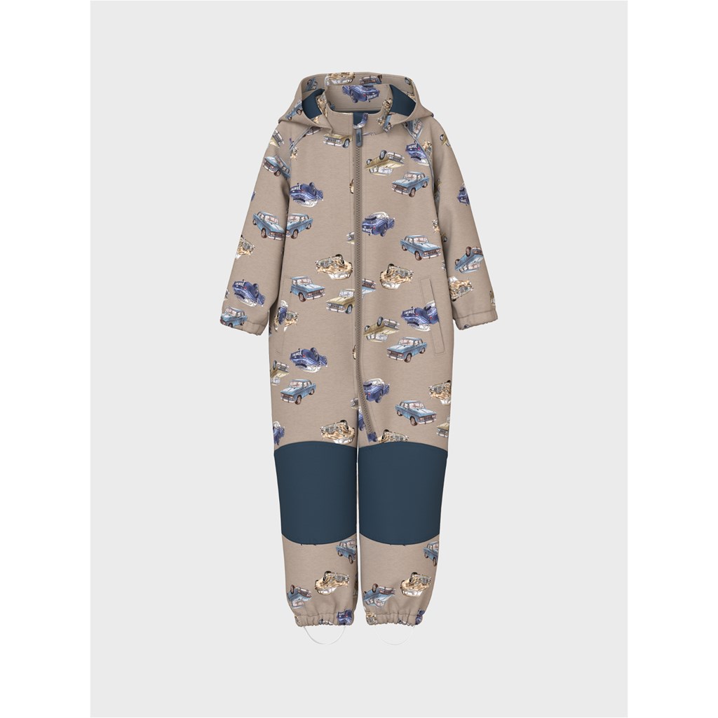 Softshell Dragt Alfa Savannah Tan Biler fra Name It