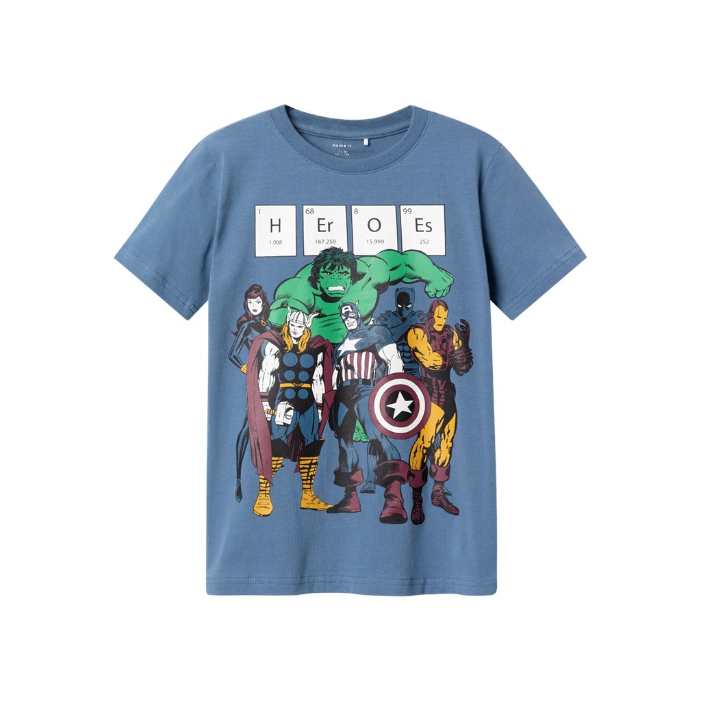 Marvel T Shirt Niklas Bijou Blue fra Name It