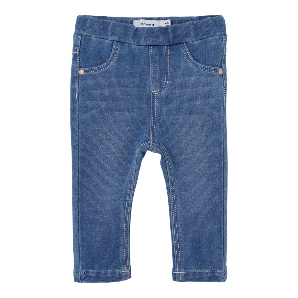 Baby Jeggings Salli Medium Blue Denim fra Name It