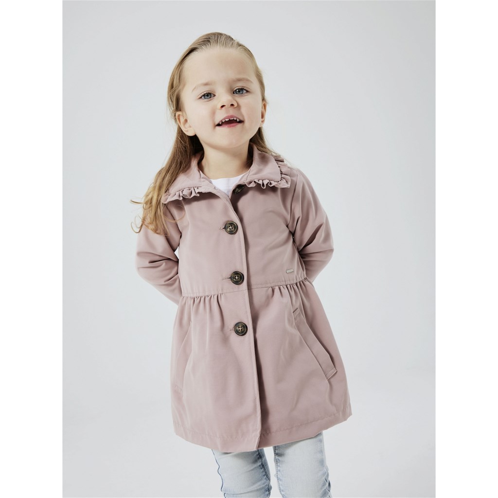 Trench Coat Madelin Deauville Mauve fra Name It