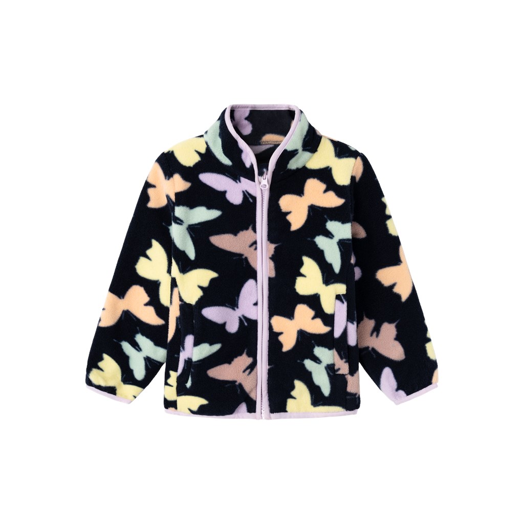Fleece Jakke Meeko Big Dipper Sommerfugle fra Name It