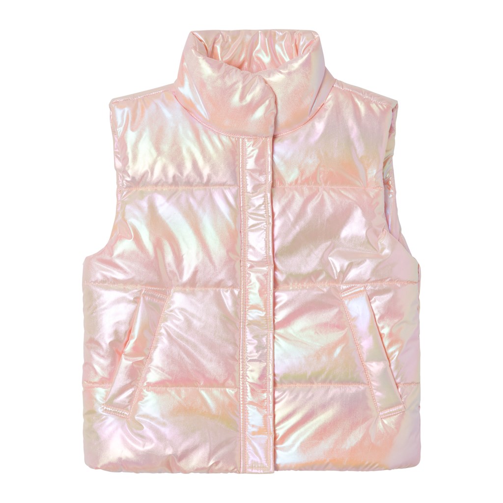 Folie Vest Mastar Peach Parfait fra Name It
