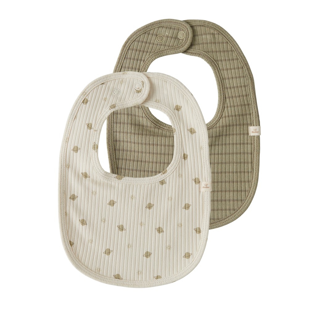 2 Pak Savlesmæk Lolo Turtledove Green fra Lil Atelier