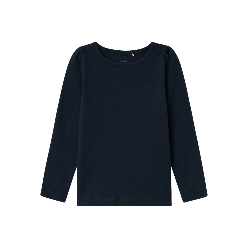 Langærmet Bluse Viline Dark Sapphire fra Name It