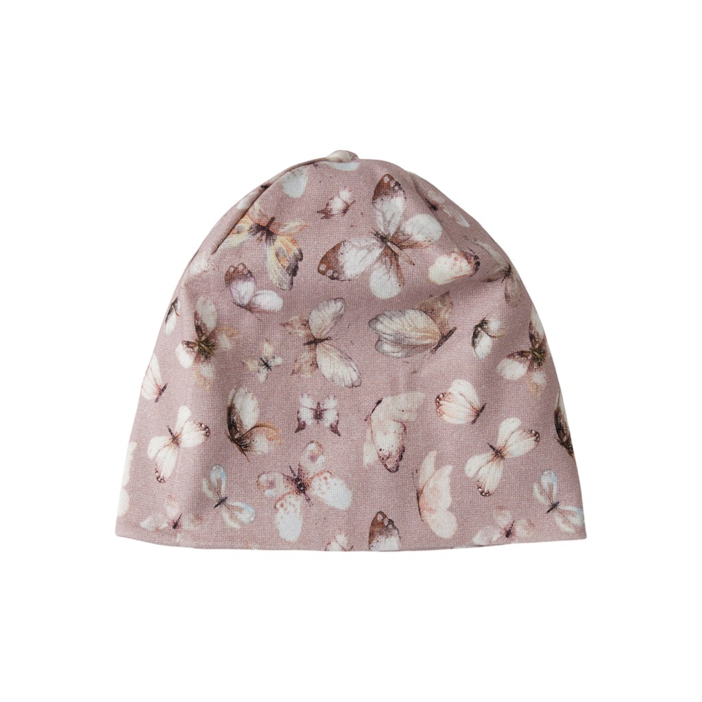 Beanie Hue Maxi Deauville Mauve Blomster fra Name It