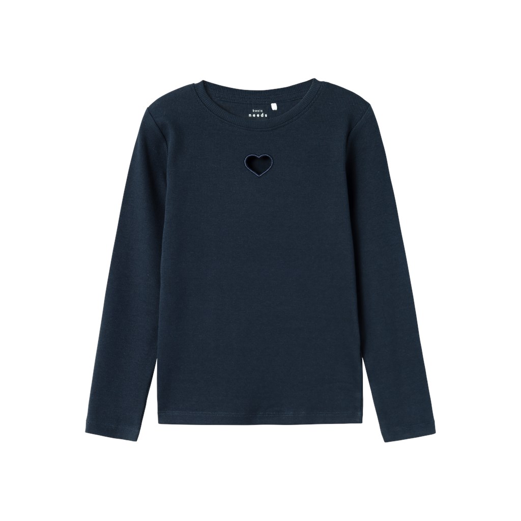 Langærmet Bluse Vininse Dark Sapphire fra Name It