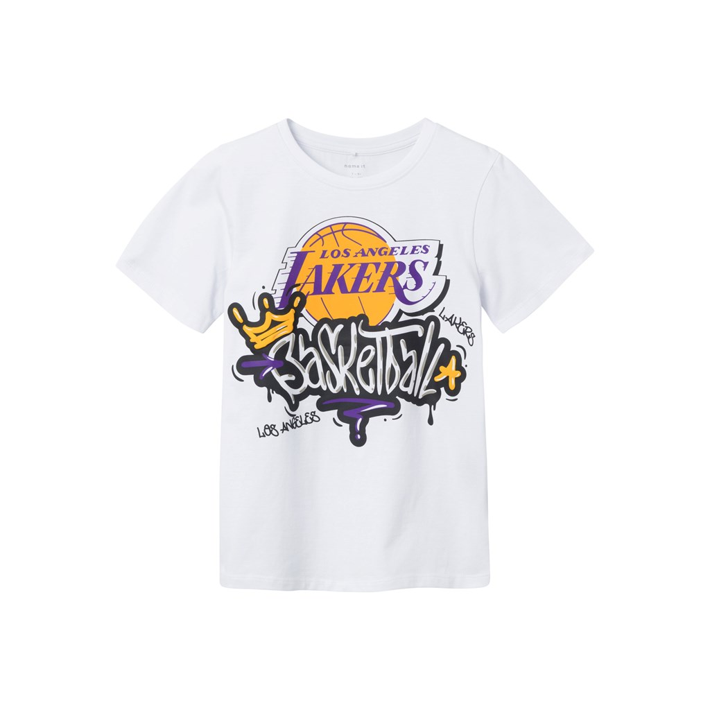 Nba Tee Jamie Bright White fra Name It