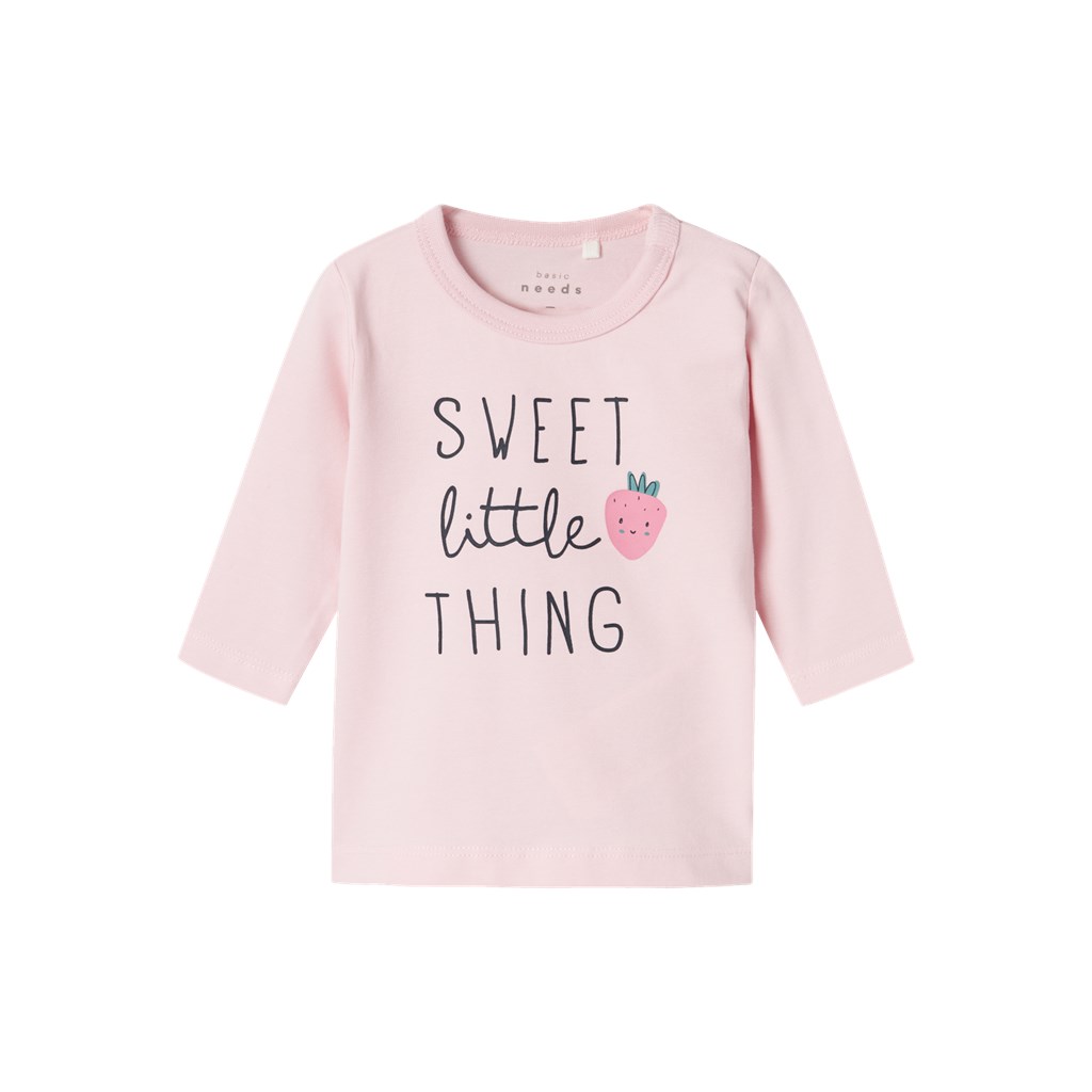 Langærmet Bluse Vubie Parfait Pink fra Name It