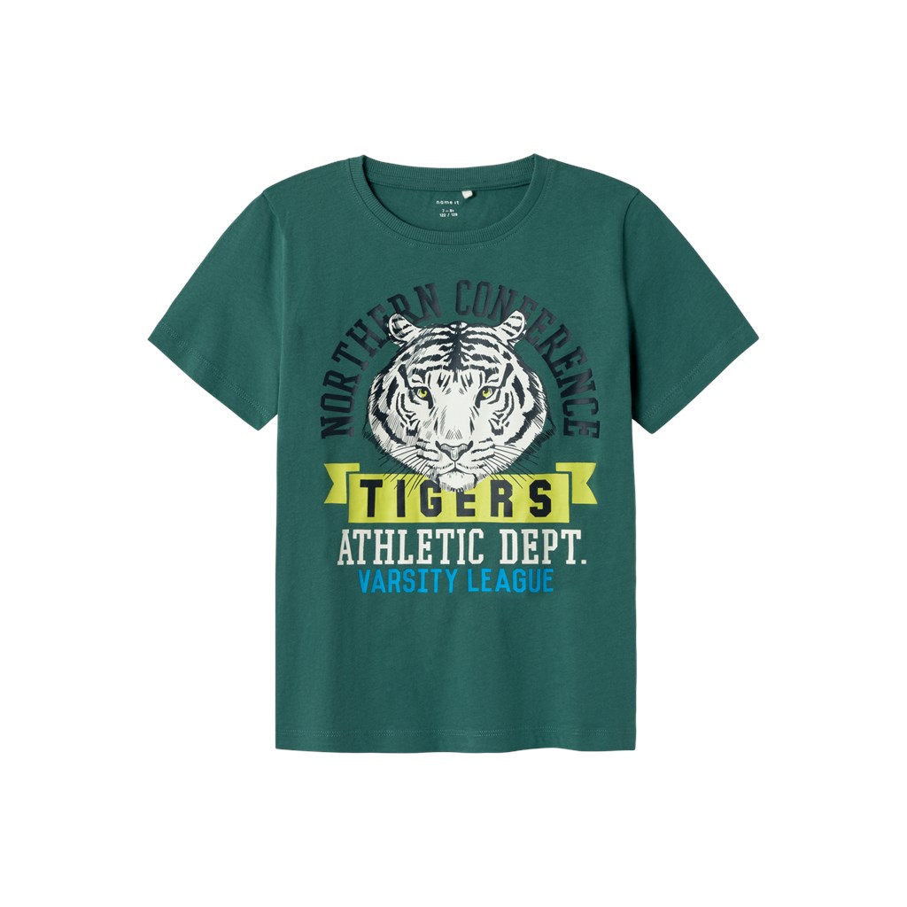 T Shirt Berte Mallard Green fra Name It