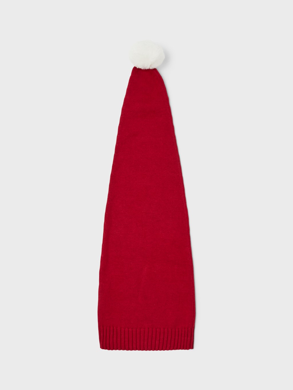 Lang Strik Nissehue Xmas Jester Red fra Name It