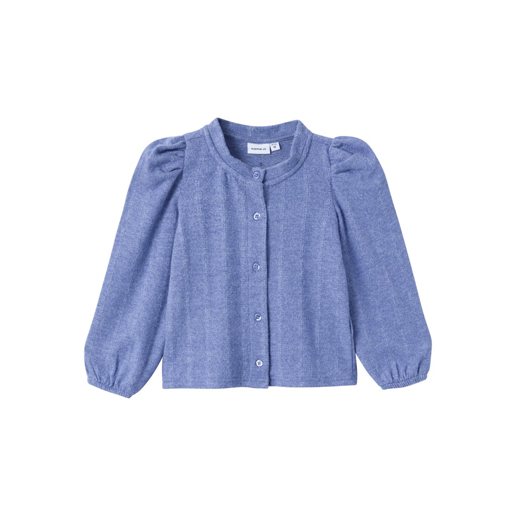 Cardigan Bobbeline Blue Ice fra Name It