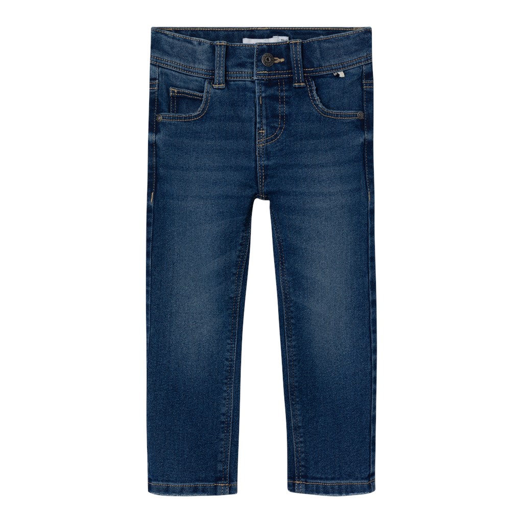 Regular Jeans Ryan Dark Blue Denim fra Name It